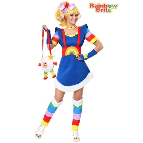 Disfraz para mujer Rainbow Brite