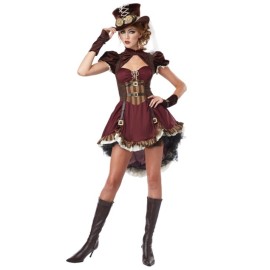 Disfraz de chica Steampunk para adulto